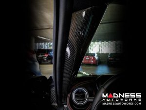 Alfa Romeo 4C Carbon Fiber Interior A-Pillar Trim Alfa Romeo 4C Carbon Fiber Interior A-Pillar Trim